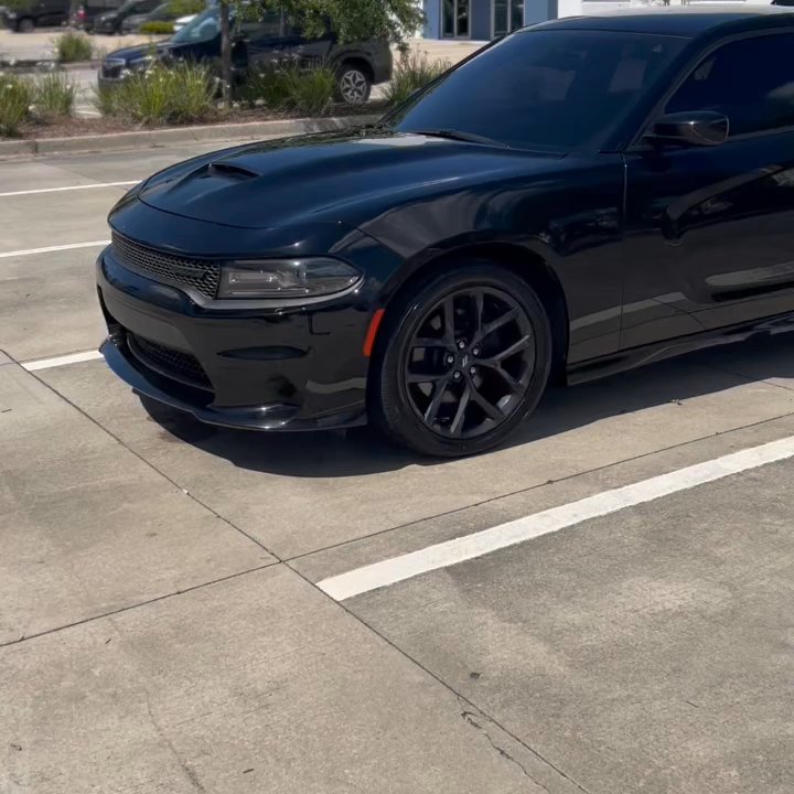 Detailed car exterior